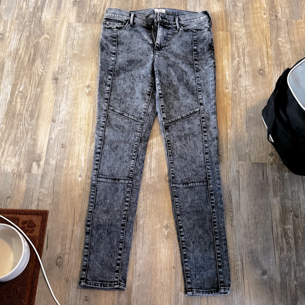 True Religion Women's Skinny Jeans in Washed Black
